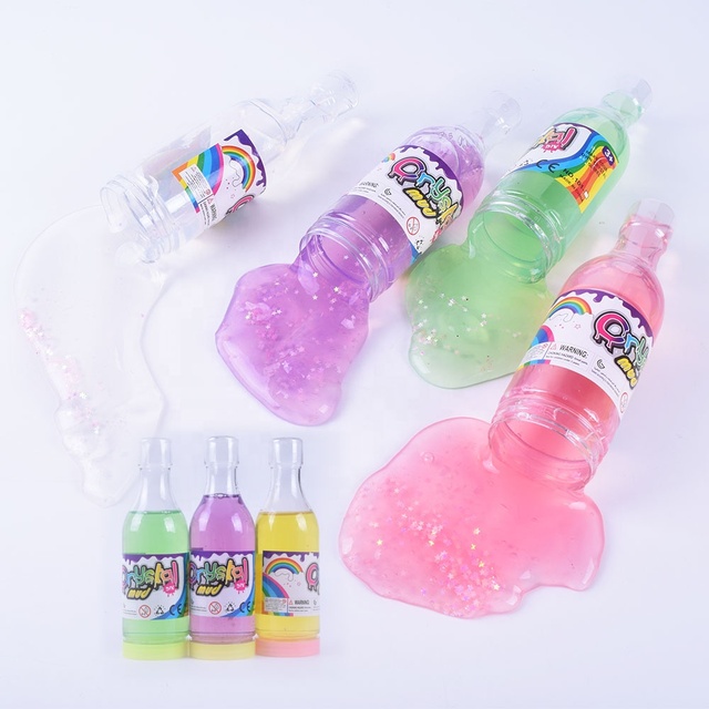 Hot Selling Crystal Slime Clay Slime Cleaner Cleaning Gel Slime Pressure Stress Relief Crystal Mud Toys