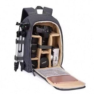 Sac à dos pour appareil photo imperméable, échantillon gratuit, vente en gros, avec compartiment pour ordinateur portable, pour photographes - Product Image 1