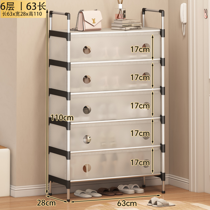 transparente-6 capas-63x28x120cm