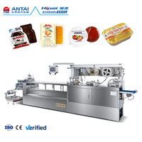 Machine d'emballage sous blister DPP-350 personnalisée, écologique, en aluminium et PVC, pour la sauce au chocolat et le ketchup