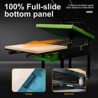 Presse à Chaud Manuelle Grand Format 120x100cm (31"x39") avec Certification CE pour Sublimation et Machine de Presse à Chaleur 3D Sous Vide