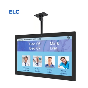 Phòng khám y tế cửa hàng bán lẻ telemedicine hiển thị áp phích kỹ thuật số cho khu vực chờ bệnh nhân - Product Image 1