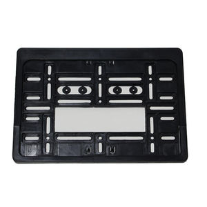 Cadre de plaque d'immatriculation en aluminium personnalisé européen Support de plaque d'immatriculation de voiture en plastique ABS imprimé personnalisé en gros - Product Image 4
