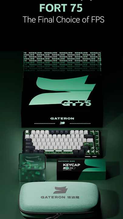 GATERON X Sikakeyb FORT 75 Thematic Collab Limited Edition Set