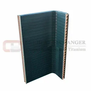 Split Air Conditioner Outdoor U Shape L Type Evaporator Condenser Coil