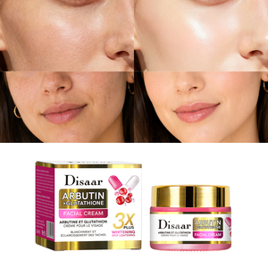 Crème Visage Disaar à l'Arbutine et au Glutathion 50g – Éclaircissante, Unifiante, Hydratante pour Atténuer les Taches - Product Image 5