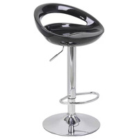 Chaises de bar modernes en aluminium avec dossier réglable, pivotantes, pour salle à manger, hôtel, restaurant, usage commercial, tabourets de bar hauts durables