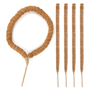 Natural Garden Plant Climbing Grow Support Stick DIY Shape Coco Coir Moss Pole