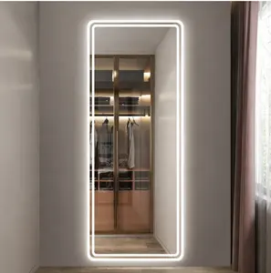 Ganzkörper spiegel Salon Station Badezimmer Friseursalon Spiegel LED-Spiegel
