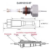 DJM-1815 97 Sonde de niveau d'eau à bas prix pour chaudière, électrode de capteur de niveau d'eau, contrôleur de niveau d'eau électrique, pompe