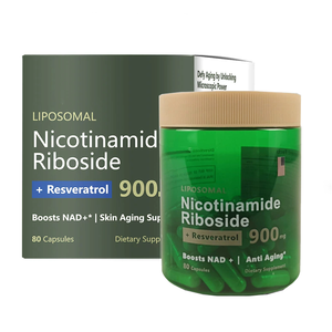 OEM Kapsüller NAD+ NR Resveratrol 900mg Lipozomal Besin Takviyesi Hücre Enerjisi Sağlıklı Yaşlanma Odaklanma Desteği - Product Image 3