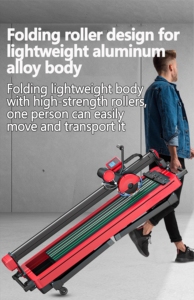 เครื่องตัดกระเบื้องพอร์ซเลนแบบตั้งโต๊ะอัตโนมัติ TGS ขายดี พร้อมมอเตอร์ตัดหินด้วยระบบฉีดน้ำ รองรับการตัดได้หนาสุด - Product Image 5