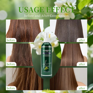 Sérum Capillaire Professionnel Réparateur Brume Soyeuse Spray Protège-Chaleur à l'Huile d'<span class=keywords><strong>Olive</strong></span> et Protéines Anti-Frisottis <span class=keywords><strong>Lotion</strong></span> Capillaire Brillante - Product Image 1