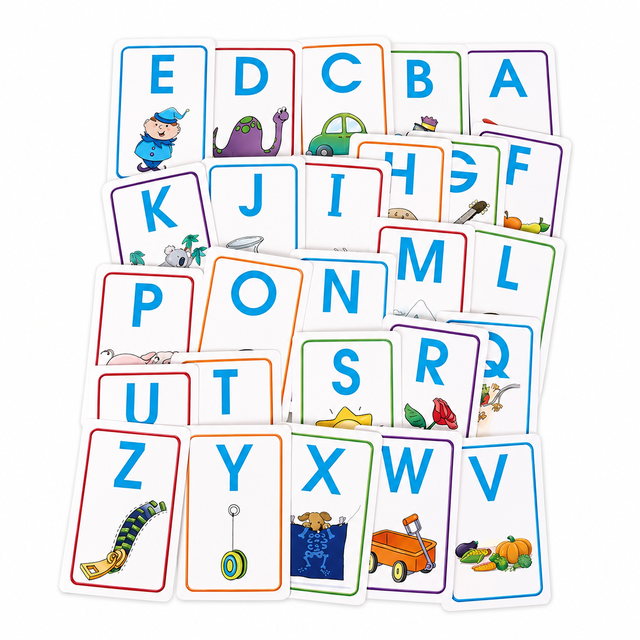 Hot Sell Custom Flash Card Printing Services Learning Card Flash Cards for Kids Educational