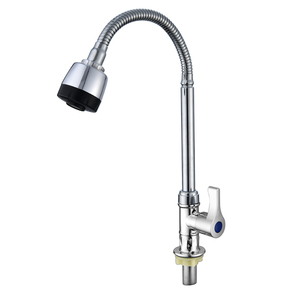 ABS Nhựa Vòi Nước Lạnh Duy Nhất Nước Tap Đứng Sàn Gắn Nhà Bếp Vòi Nước 360 ° Xoay Nhà Bếp Vòi Nước - Product Image 3