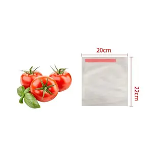 Tomato 20*25cm bird pest protection bag Agricultural non-woven fruit protection bag fruit tree garden mesh barrier bag pull rope