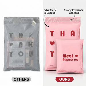 Bolsa de Embalaje Ligera Desechable de PE para Envíos, Bolsas de Correo de Polietileno con Logotipo Personalizado, Bolsas de Plástico para Ropa y Zapatos - Product Image 4