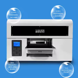 Petite <span class=keywords><strong>imprimante</strong></span> jet d'encre UV A4 DS-A4 PLUS XP600 pour étiquettes cristallines, coques de téléphone portable, bouteilles de vin en acrylique, plaques nominatives, plaques métalliques et plastiques - Product Image 3