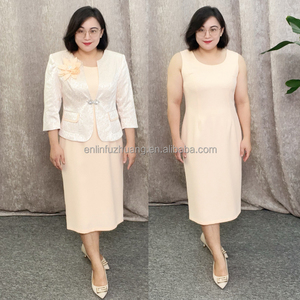2025 Americans Women Outfits 2 <b>Pc</b> Church Dress <b>Set</b> Ladies Suits - Product Image 3