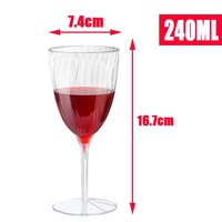 MingYu élégant gobelet à vin rouge verre à vin en plastique incassable de haute qualité vente chaude pour les mariages