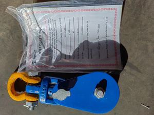 Strappa puleggia blocco con grillo o gancio - Product Image 3