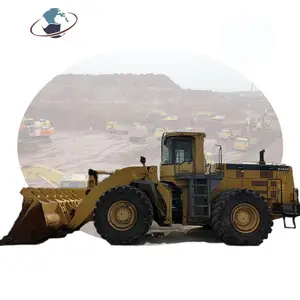 WA600-3 roda pemuat skala besar Komatsu, lukisan asli JapanKomatsu wa600 payloader 12ton 6.1cbm bucket loader