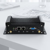 Computadora Industrial Integrada de Doble LAN, 8 USB, Salida de Pantalla HDMI VGA, Mini PC Industrial, Chasis de Servidor Industrial Intel I5/I7, DDR4
