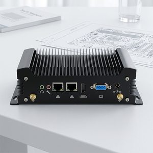 Computadora Industrial Integrada de Doble LAN, 8 USB, Salida de Pantalla VGA, Mini PC Industrial, Chasis de Servidor Industrial Intel I5/I7, <span class=keywords><strong>DDR4</strong></span> - Product Image 1