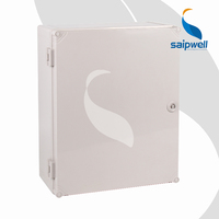 Boîte électrique étanche en PVC SAIPWELL 450*500*250mm, nouveau design personnalisé, IP66, boîte à interrupteur en plastique PVC, boîte de jonction étanche en PVC