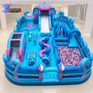 Château gonflable de grande taille pour l'extérieur, trampoline, parc de jeux gonflable, château gonflable pour sauter - Product Image 1