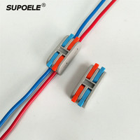Farbige Hebel-2-Wege-Schnellverbinder für den Automobilbereich, 32A 400V 0,08-4mm² Kabelanschluss