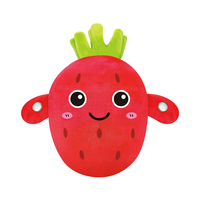 Jouet en peluche piano à rythme sensoriel Fraise, avec son tactile et induction corporelle, jouet éducatif musical pour enfants