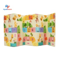 Matras Merangkak Bayi Hydefoam XPE Lipat Ringan, Ideal untuk Rumah, Tempat Penitipan Anak, dan Perjalanan