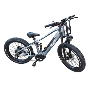 RuiHe A4 bicicleta eléctrica MTB Ebike con marco de aleación de aluminio de 26 pulgadas y 48V voltaje Snow Road Fat Tire bicicleta eléctrica - Product Image 3