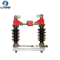 Sectionneur-Isolateur Électrique Extérieur Haute Tension GW4 12kV 40.5kV Trois Pôles