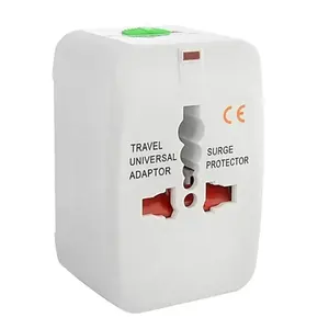 Adaptor colokan internasional Universal Port World Travel Adaptor Charger AC dengan Adaptor travel AU US UK EU Plug massal Beli Adaptor perjalanan