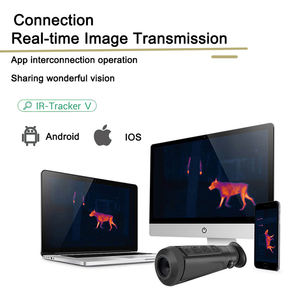 Monocular Térmico 256x192, Cámara de Imagen Térmica Infrarroja de 50Hz, Visión Nocturna IP66, Aplicación de Foto y Video - Product Image 2