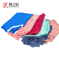 Chiffons en coton recyclé BZX multicolores pour l'absorption d'huile marine et machineuse