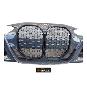 Conjunto de Parachoques Delantero para <span class=keywords><strong>BMW</strong></span> Serie 4 G22 con Rejilla Central y Marco para Faros Antiniebla, Compatible con Modelos <span class=keywords><strong>420</strong></span>, 428 y 430 - Product Image 5