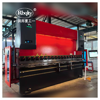 Presse plieuse hydraulique CNC automatique Rbqlty DA69S 220T 3200mm 8+1 axes, fabrication chinoise, avec roulement et pompe certifiés CE