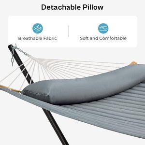 <span class=keywords><strong>Hamaca</strong></span> <span class=keywords><strong>plegable</strong></span> portátil de poliéster con soporte para jardín y camping para bebés y niños <span class=keywords><strong>hamaca</strong></span> de tela de algodón para exteriores - Product Image 2