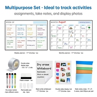 Tableau d'activités interactif effaçable à sec pour enfants, calendrier quotidien, marque UCI, édition anniversaire, pour la maison et la chambre