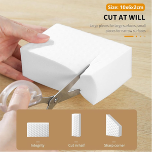 Vente flash : Éponge magique en mélamine <span class=keywords><strong>2</strong></span> fois plus résistante, tampon en mousse nano, nettoyant pour vaisselle, produit de nettoyage quotidien - Product Image 6