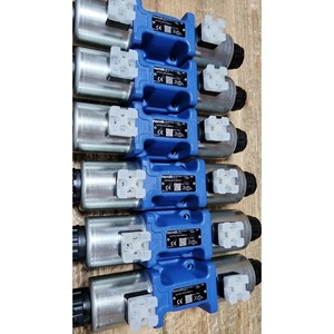 Vanne solénoïde hydraulique Rexroth 4WE10D5X 350 bars, équipement d'automatisation industrielle - Product Image 3