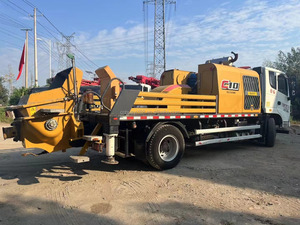 SANY 10023 pompe de véhicule 2020 fourni <span class=keywords><strong>Mercedes</strong></span> Benz moteur Diesel moteur monté sur camion pompe à béton de ciment à vendre turquie 1.5M - Product Image 4