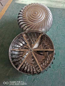 Toit éolien AC en acier inoxydable Turbo Ventilation Top Restaurant Ventilateur de toit <span class=keywords><strong>naturel</strong></span> sans puissance <span class=keywords><strong>Extracteur</strong></span> à flux axial - Product Image 5