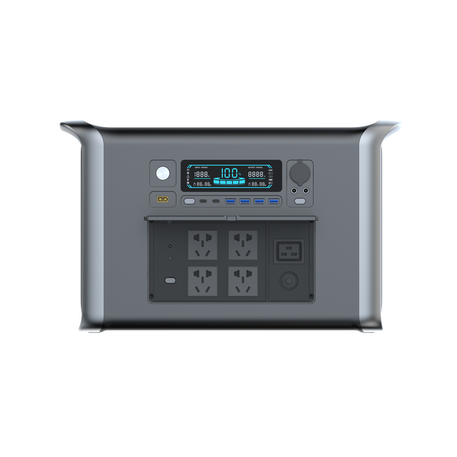OEM ODM 2.5 Hours Super Fast Charging 2000w Portable Power Station Solar Generator 2048Wh Lifepo4 Battery