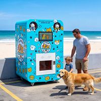 Station de lavage pour animaux à haut rendement 24h/24 en libre-service avec désodorisation et séchage en profondeur pour centres de soins pour animaux