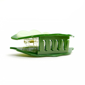 YIYI Pinces à légumes en acétate au design personnalisé et créatif, modèle pois vert 10 cm, personnalisables, en promotion - Product Image 5