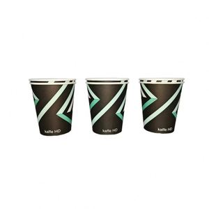 Gobelet à café en papier spécial jetable imprimé sur mesure de 8 oz à paroi simple pour café chaud, boissons gazeuses et boissons énergisantes - Product Image 2